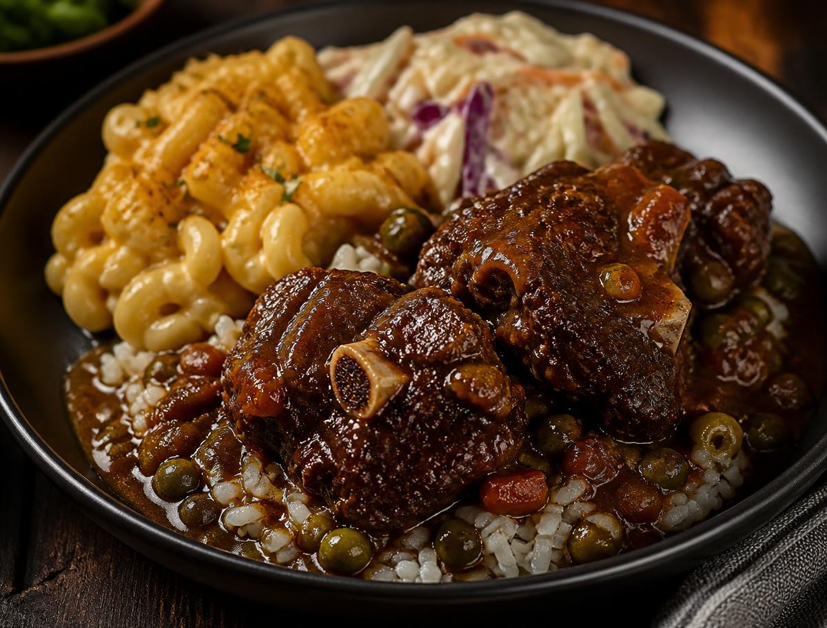 Braised Oxtail prepared by Island Girl Bahamian Cuisine